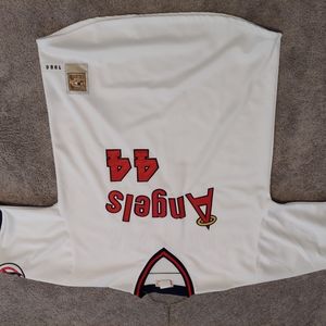 Angels Reggie Jackson 1986 Replica Home Jersey